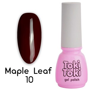 Гель лак Toki-Toki Maple Leaf  №10,  5мл